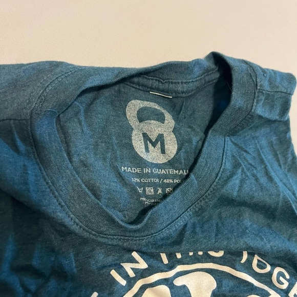 Kft We are in this Together Teal Crop - M - Picture 3 of 4